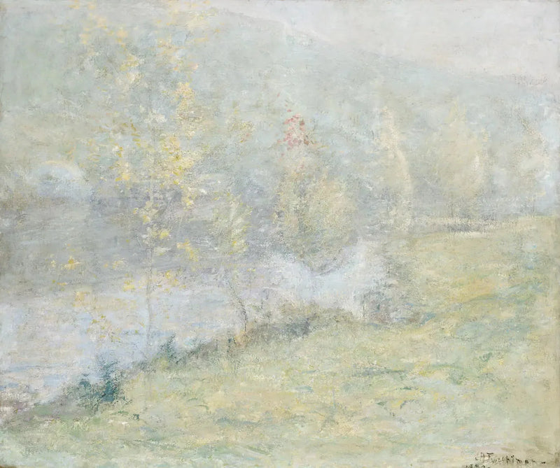 Mattino nebbioso di maggio - John Henry Twachtman