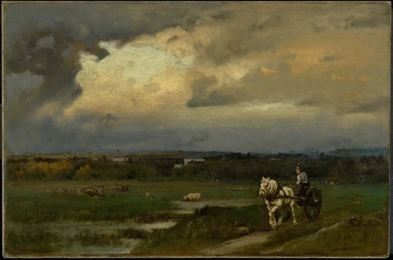 Mattino nebbioso - George Inness