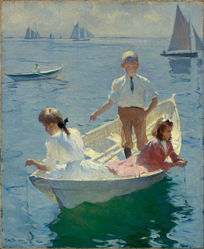 Mattino tranquillo - Frank Weston Benson
