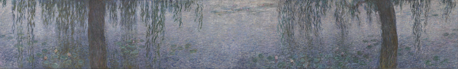 Le Ninfee - Mattina Chiara con Salici - Claude Monet
