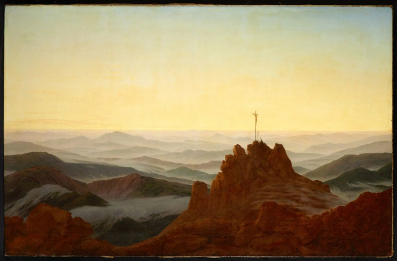 Mattina nei Monti dei Giganti - Caspar David Friedrich