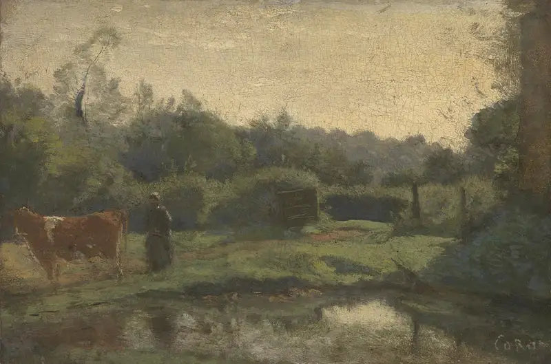 Matin d’été - Jean-Baptiste Camille Corot - Alpha Reproduction