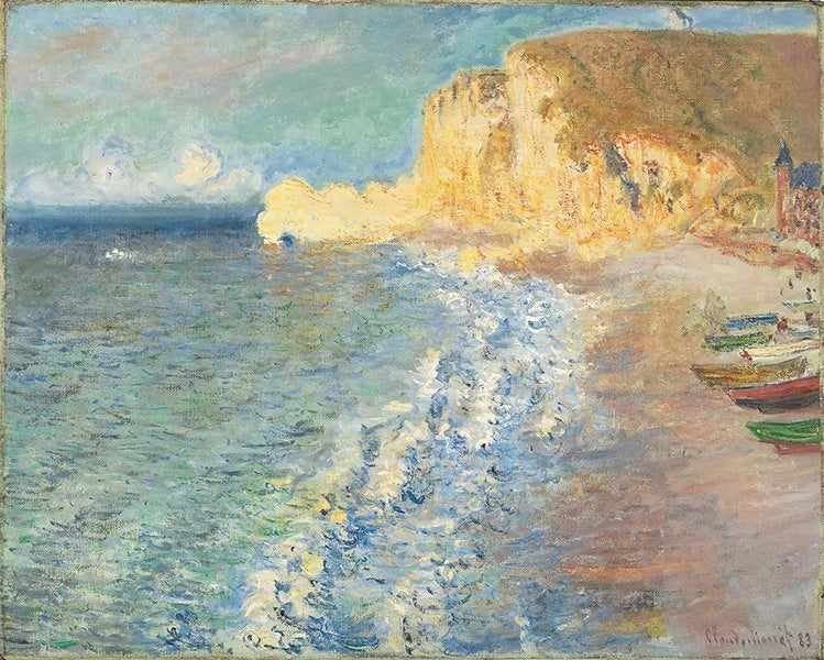 Mattina a Étretat W830 - Claude Monet