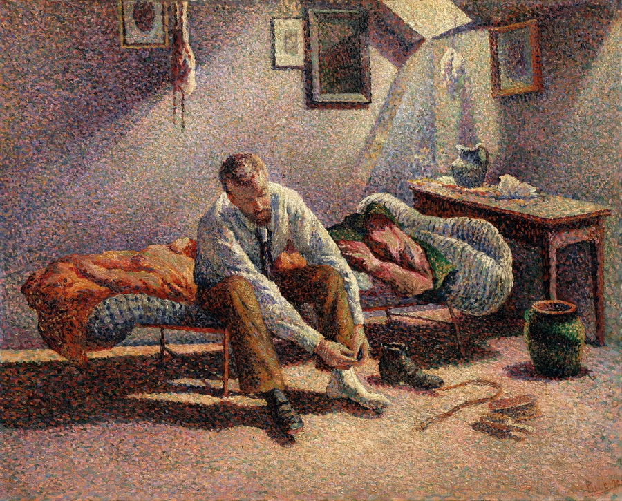 Mattino. Interno - Maximilien Luce