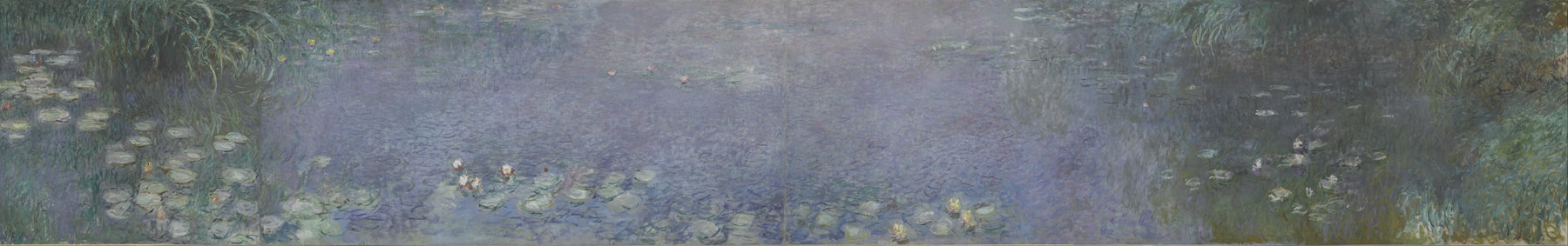 Matin de Claude Monet, 1914–1926 – Orangerie INV 20101, trois panneaux