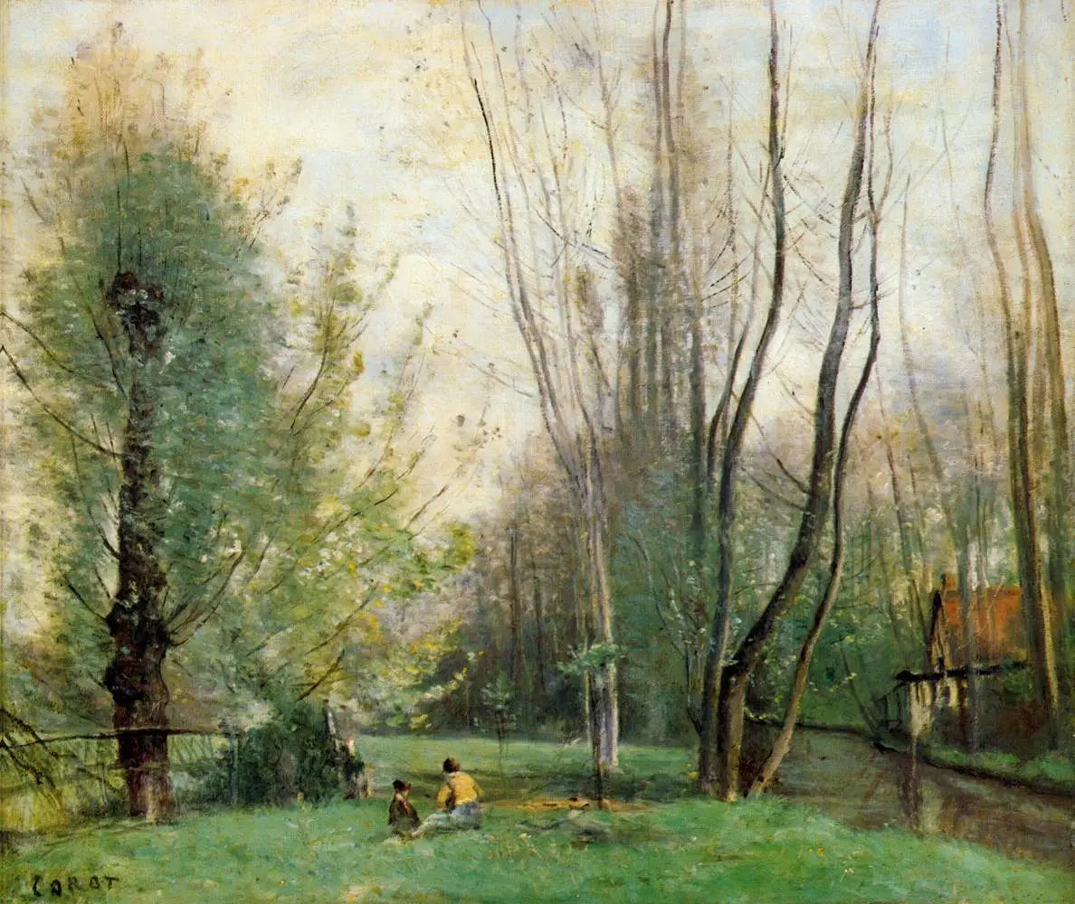 Matin près de Beauvais - Jean-Baptiste Camille Corot - Alpha Reproduction