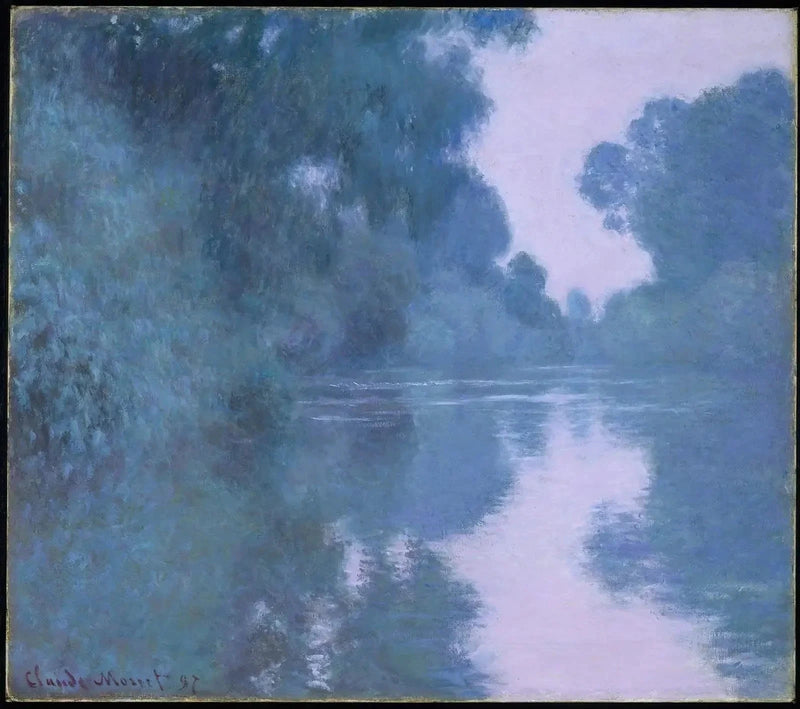Mattina sulla Senna, Boston W1481 - Claude Monet