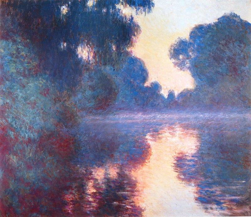 Mattina sulla Senna, Hiroshima W1479 - Claude Monet