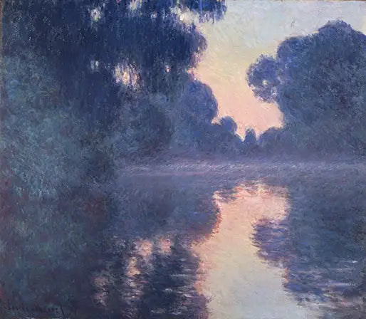 Mattina sulla Senna - Claude Monet