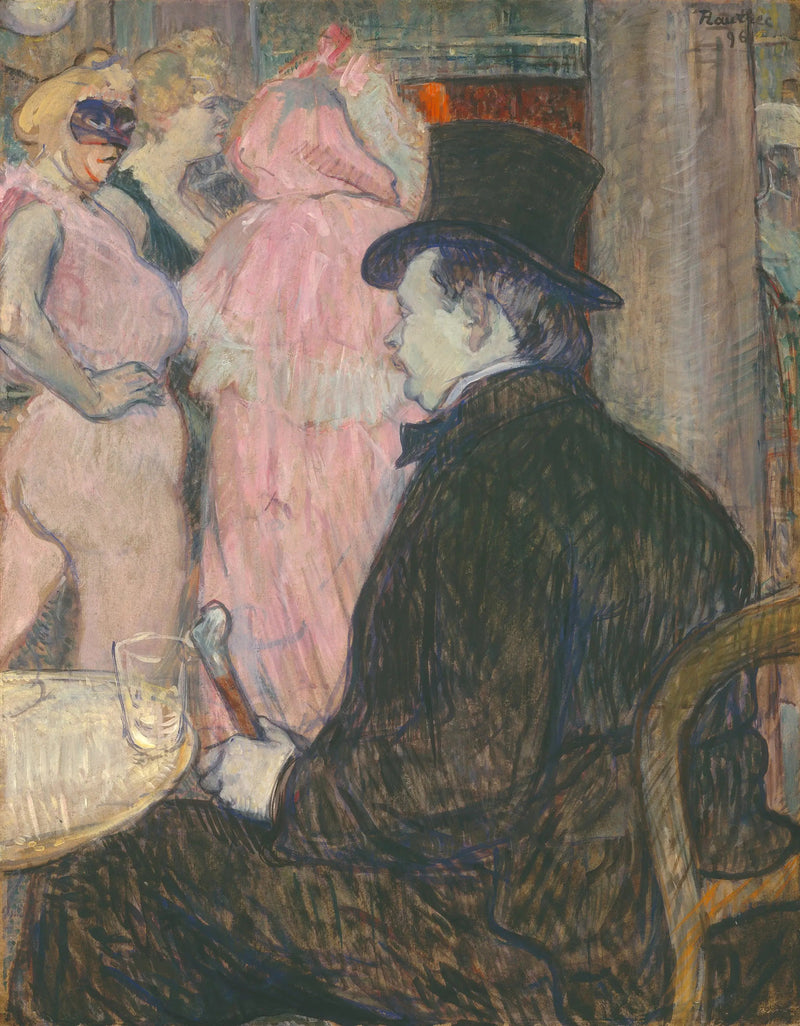 Maxime Dethomas: Al Ballo dell'Opera - Henri de Toulouse-Lautrec