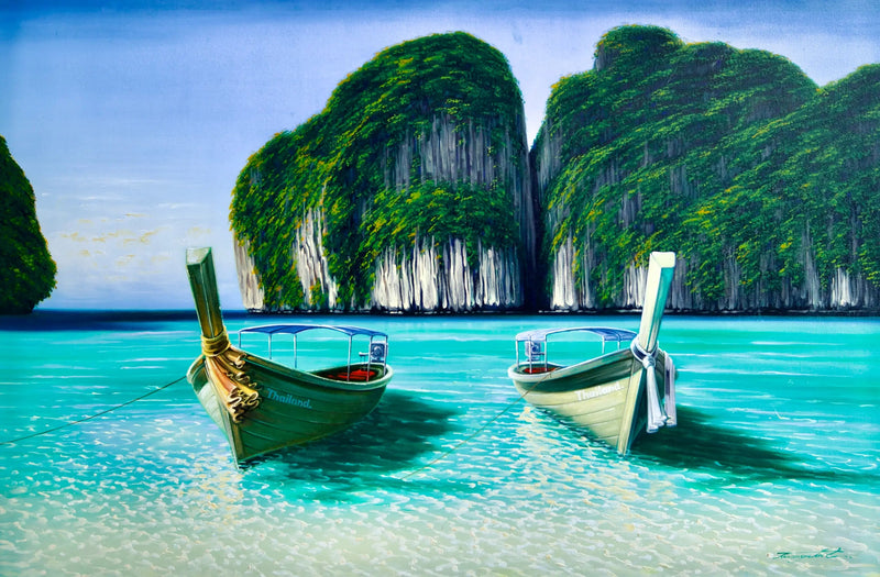 Baia di Maya | Dimensioni: 120 X 75 cm