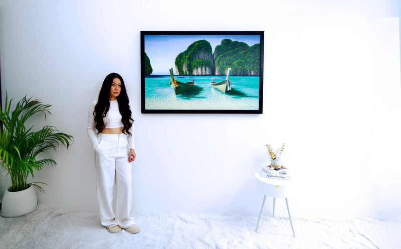 Baia di Maya | Dimensioni: 120 X 75 cm