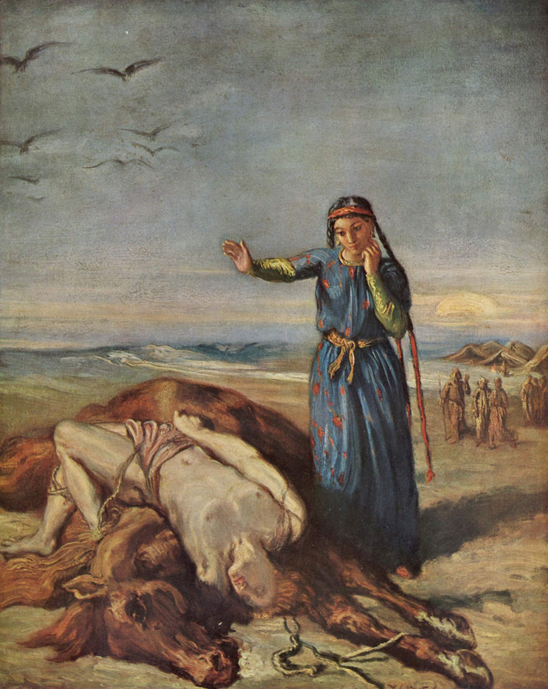 Mazeppa trovato svenuto - Théodore Chassériau