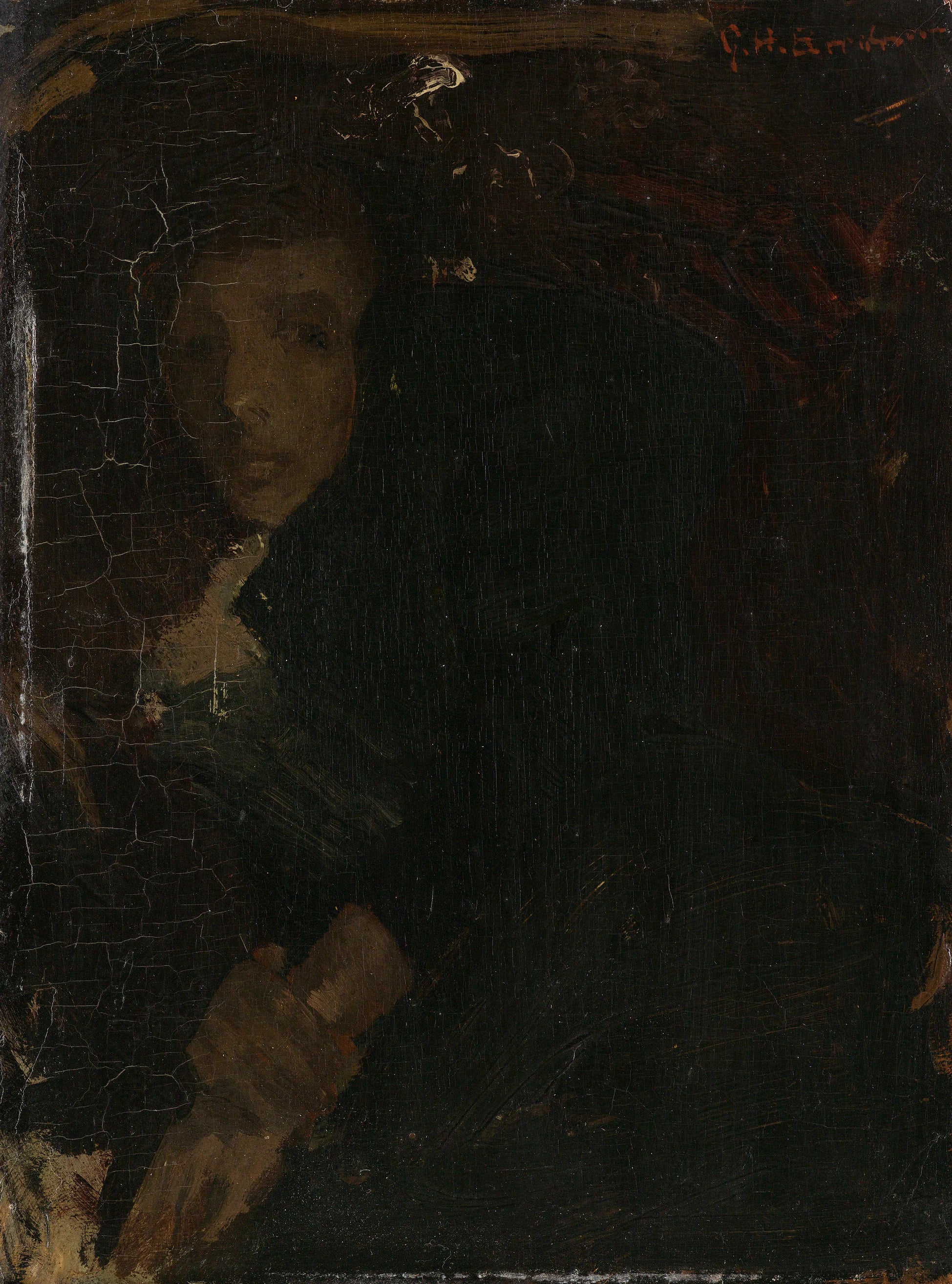 MCJ (Marie) Jordan (1866-1948), épouse du peintre - George Hendrik Breitner