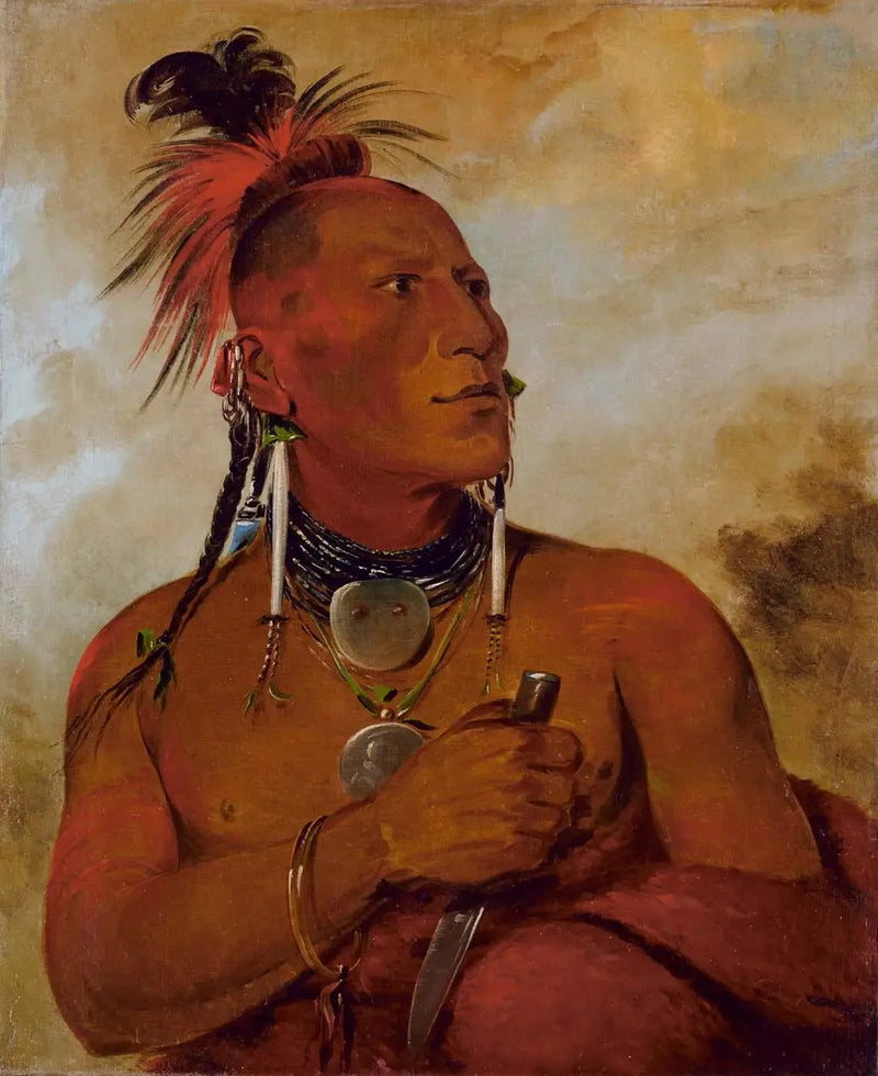 Meach-o-shín-gaw, orso bianco piccolo, un valoroso distinto - George Catlin