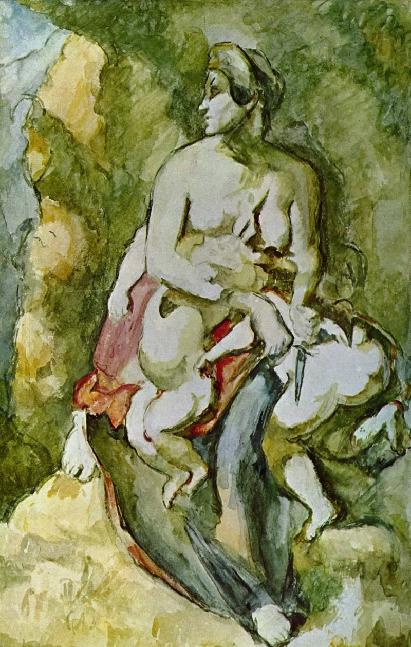 Medea, da Delacroix - Paul Cézanne