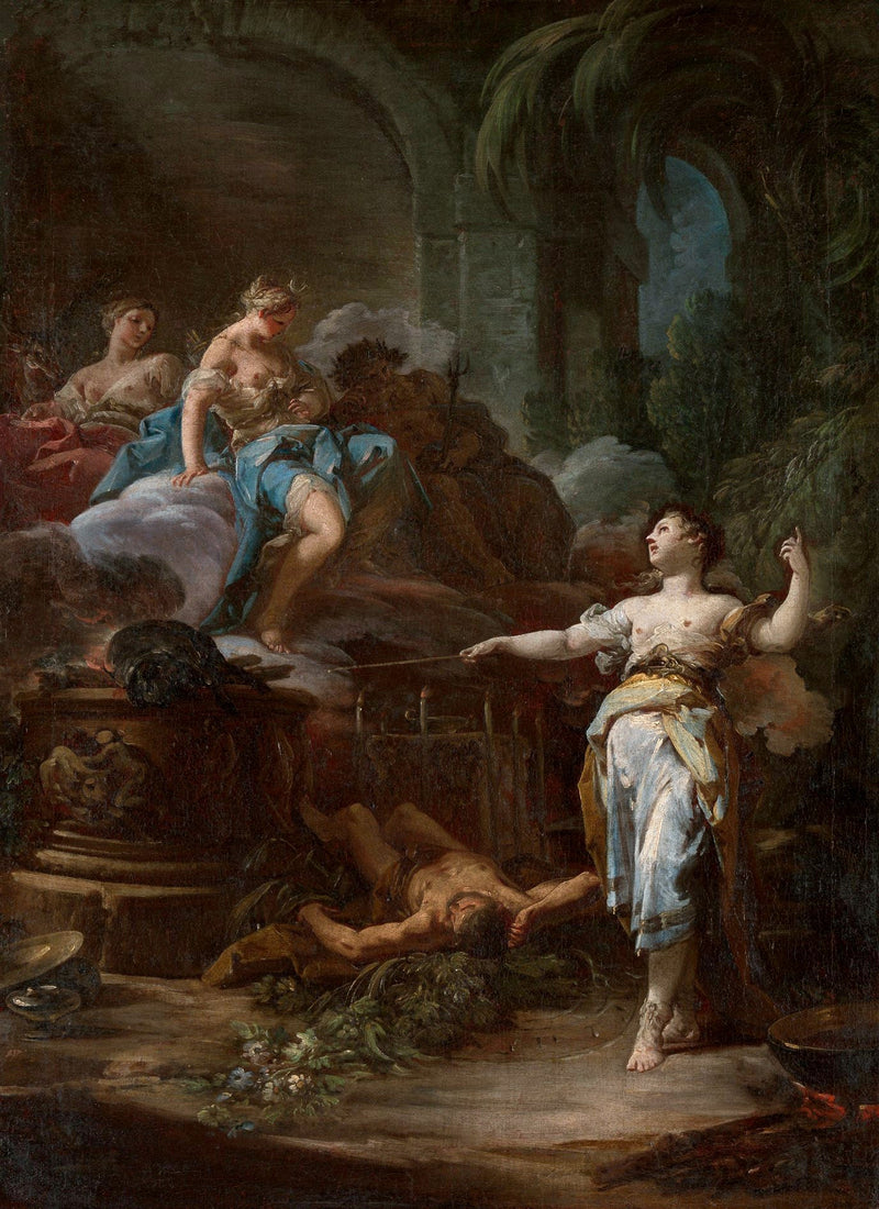 Medea ringiovanente Aeson - Corrado Giaquinto