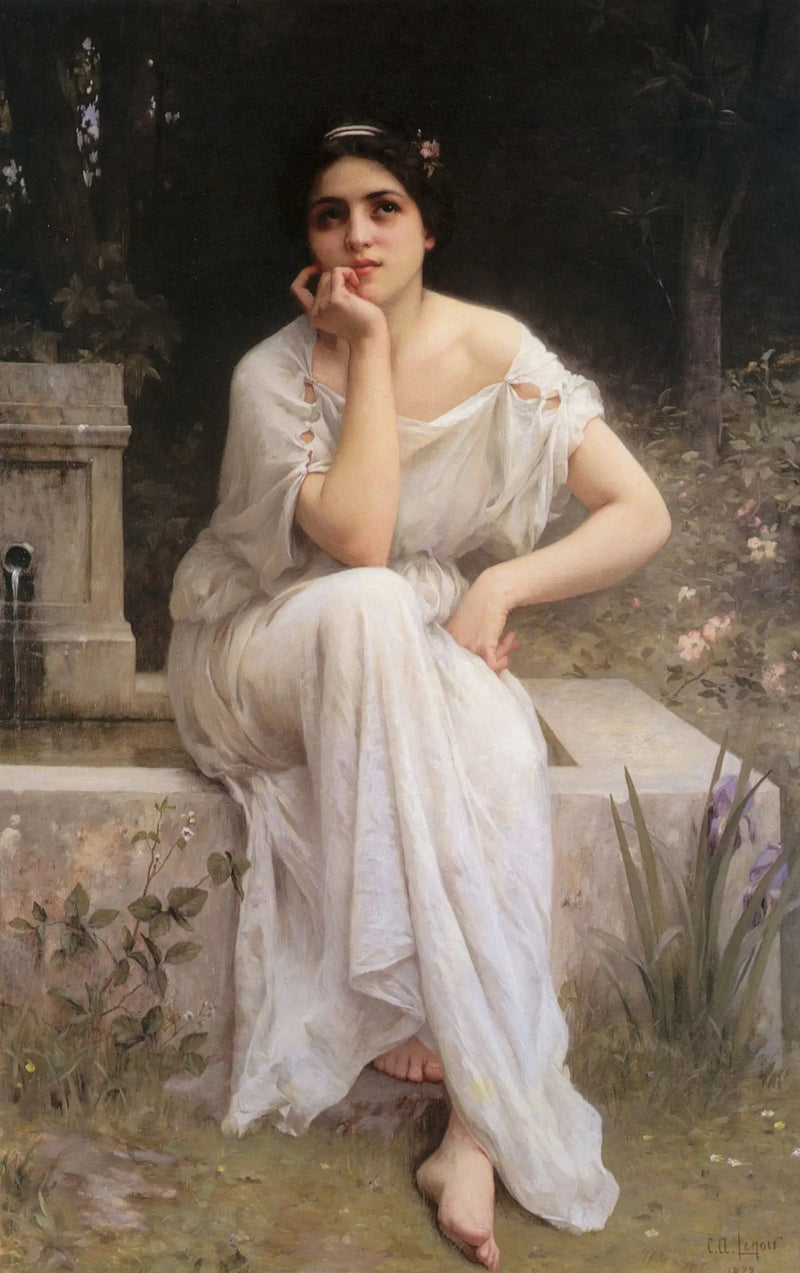 Meditazione - Charles Amable Lenoir
