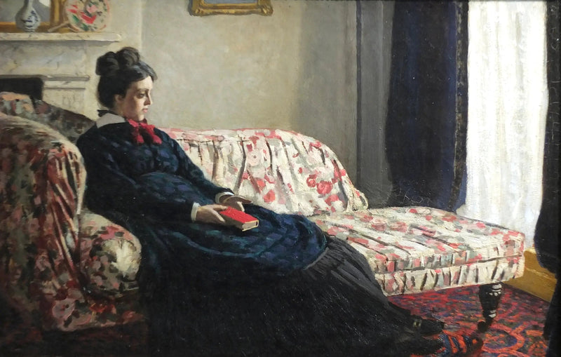 Meditazione. Madame Monet sul divano - Claude Monet