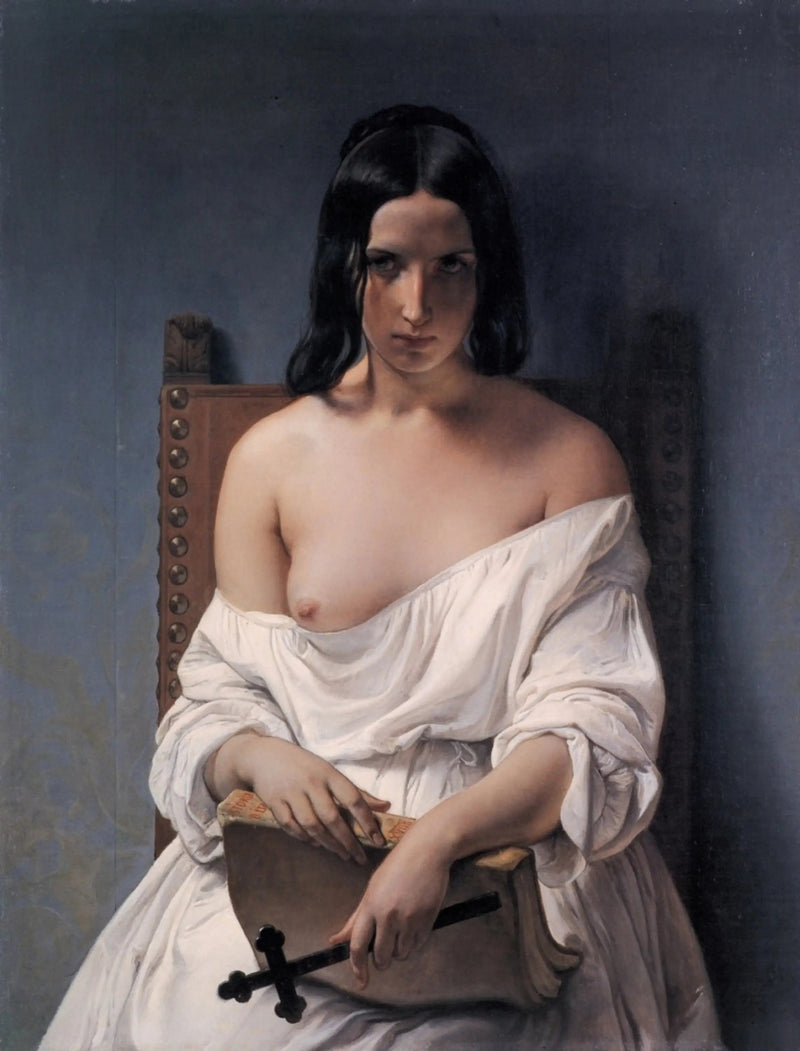 Meditazione sulla storia d'Italia - Francesco Hayez