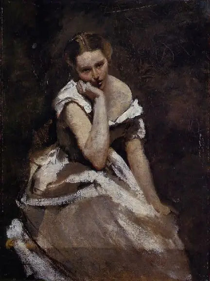 Mélancolie - Jean-Baptiste Camille Corot - Alpha Reproduction