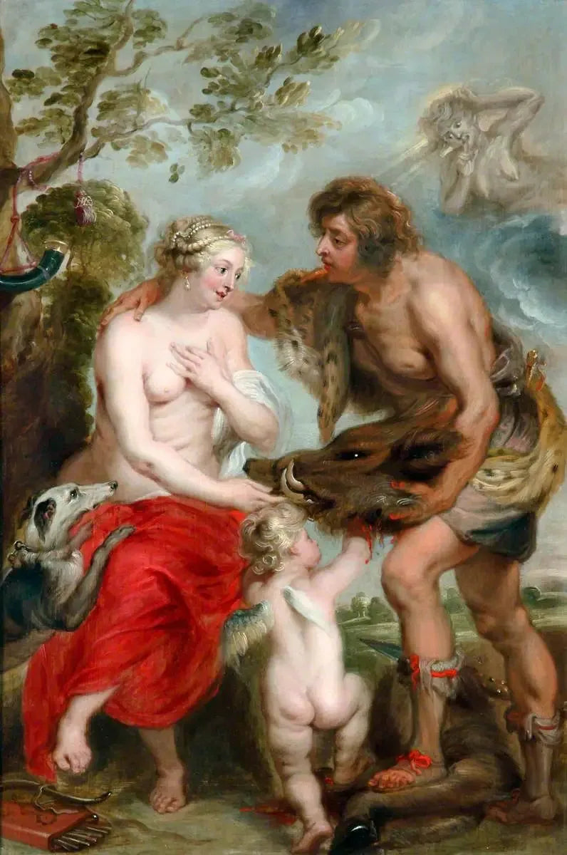 Méléagre e Atalante - Peter Paul Rubens