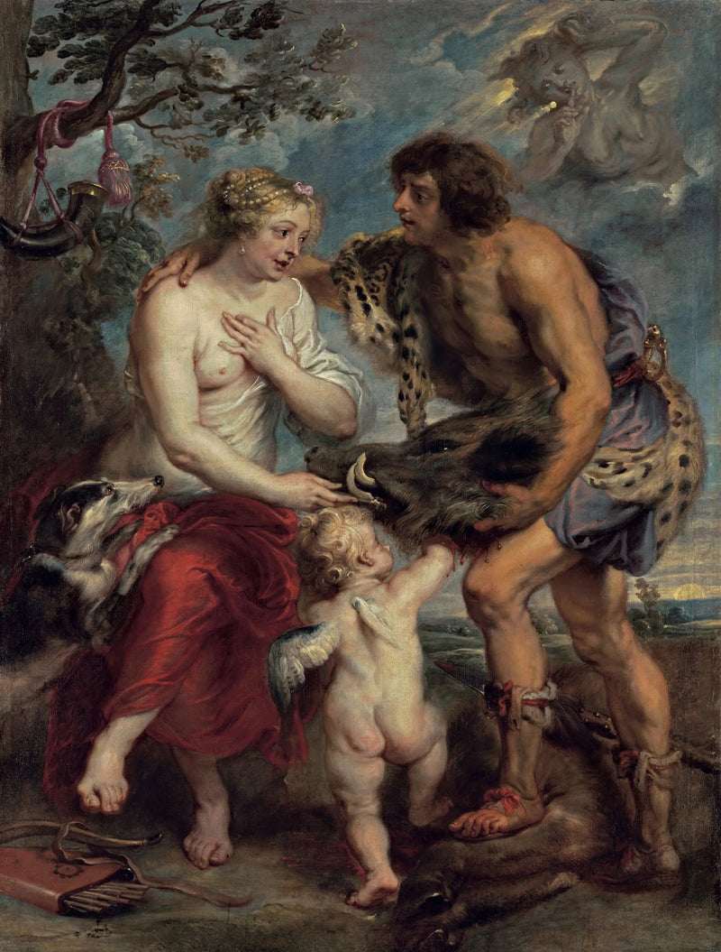 Méléagre e Attalante - Peter Paul Rubens