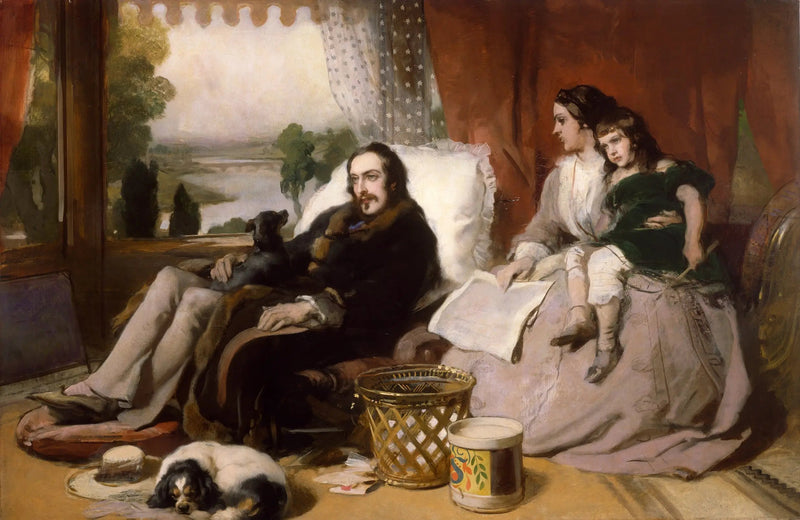 Membres de la famiglia Sheridan - Edwin Henry Landseer