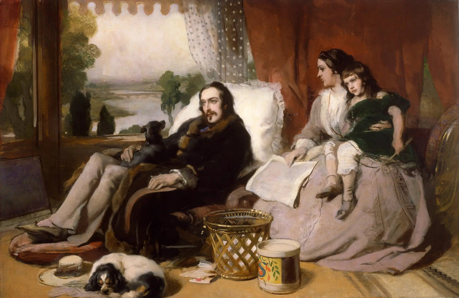 Membres de la famiglia Sheridan - Edwin Henry Landseer