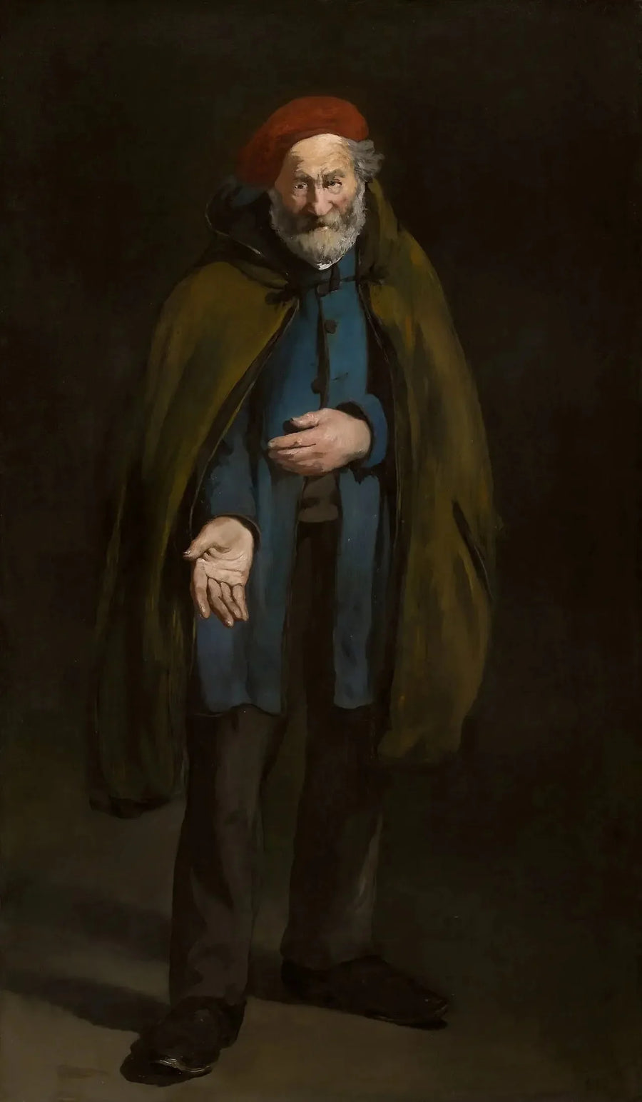 Mendicante con un duffle-coat (Filosofo) - Édouard Manet