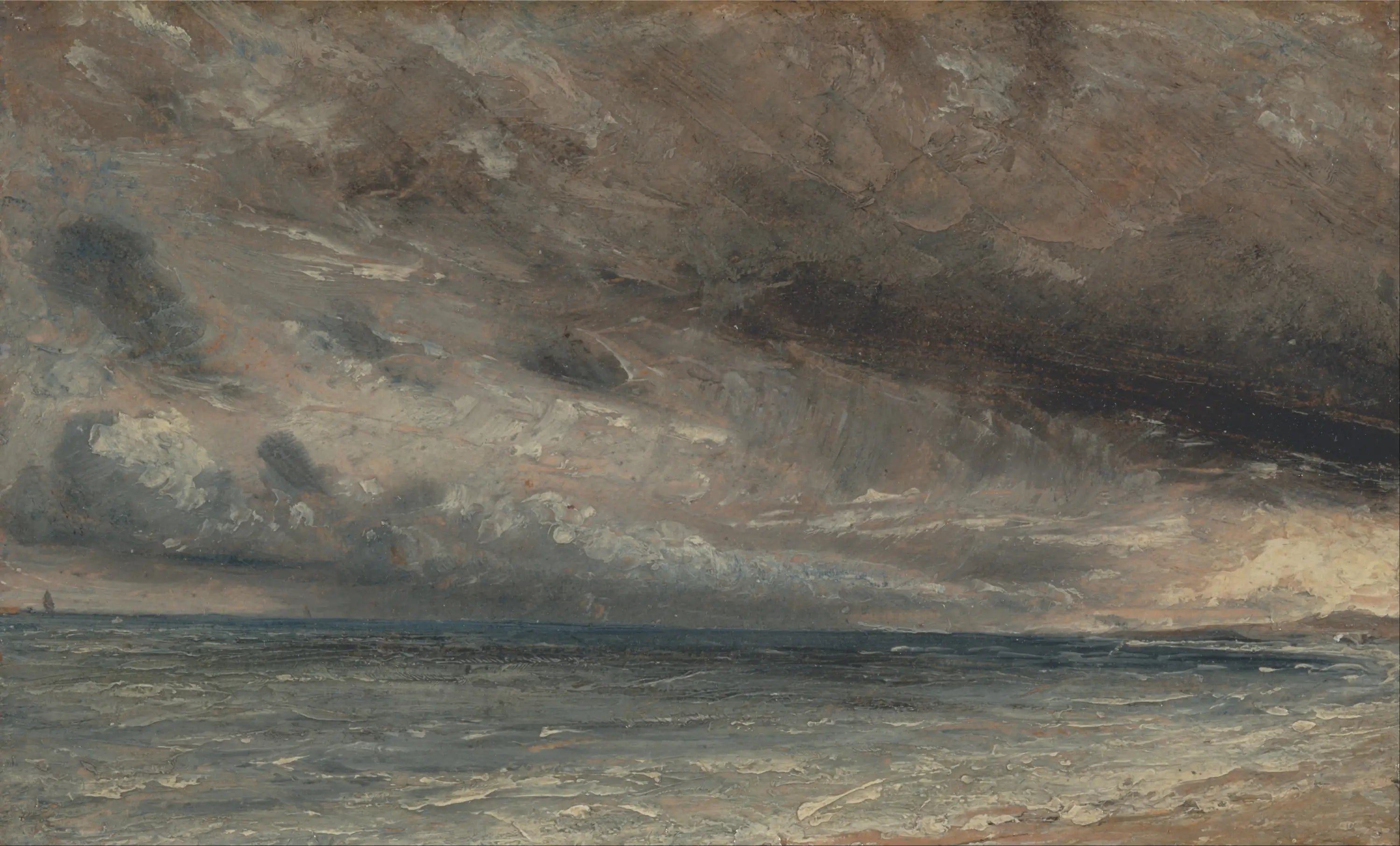 Mer agitée Brighton - John Constable - Alpha Reproduction
