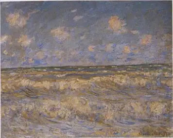 Mare agitato - Claude Monet