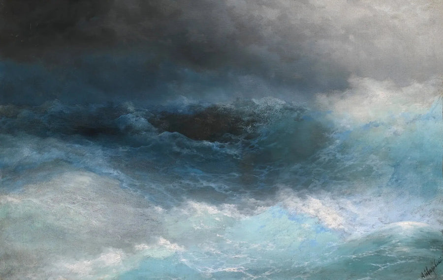 Mar agitée - Ivan Aïvazovski