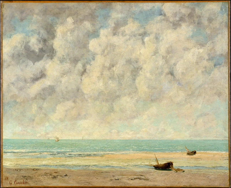 Mer calma - Gustave Courbet