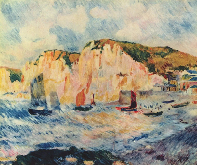 Mare e scogliere - Pierre-Auguste Renoir