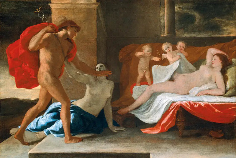 Mercure, Hersé e Aglaure - Nicolas Poussin