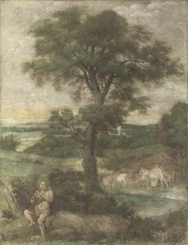 Mercure volante les troupeaux d'Admète - Domenichino
