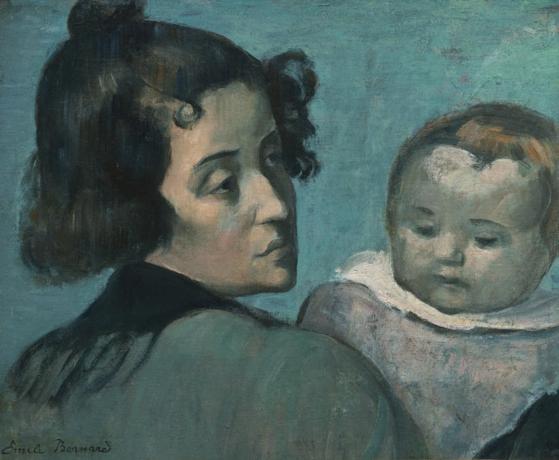 Madre e figlio - Émile Bernard