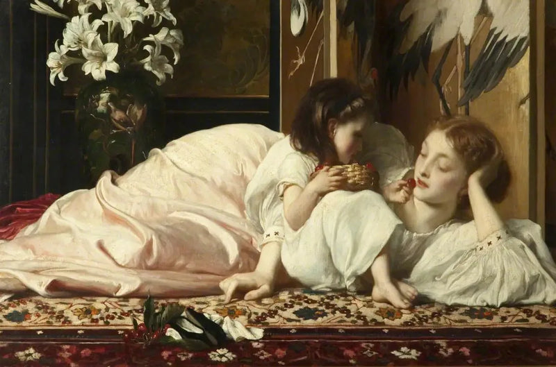 Madre e bambino - Frederic Leighton