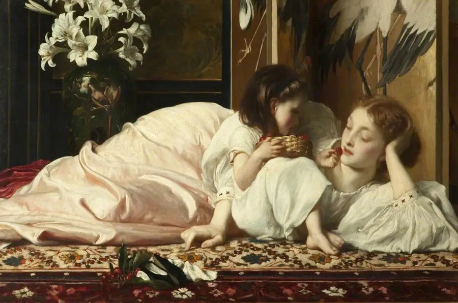 Madre e bambino - Frederic Leighton