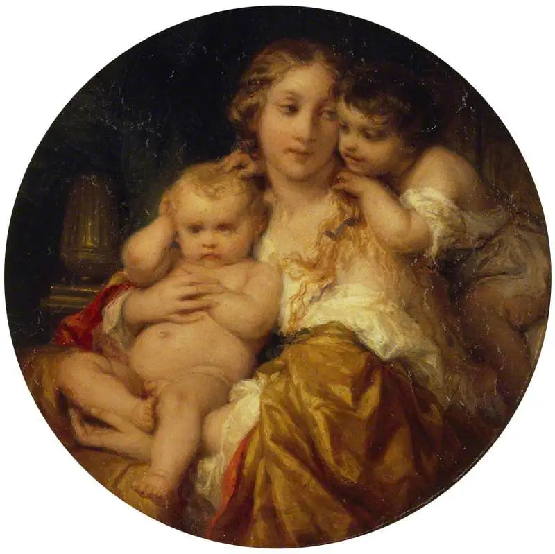 Madre e figli - Paul Delaroche