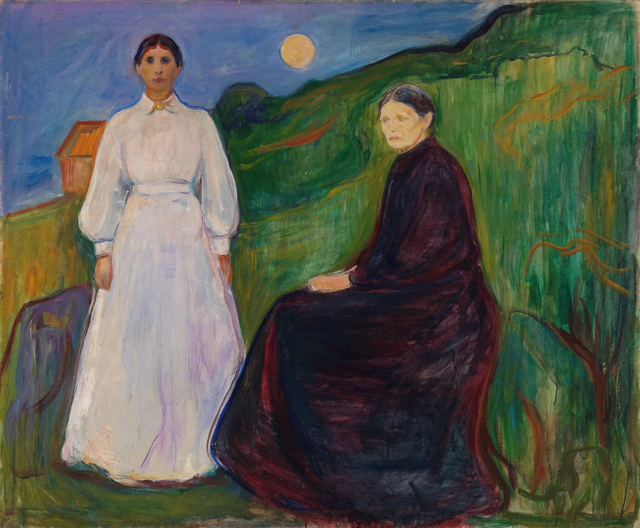 Madre e Figlia - Edvard Munch