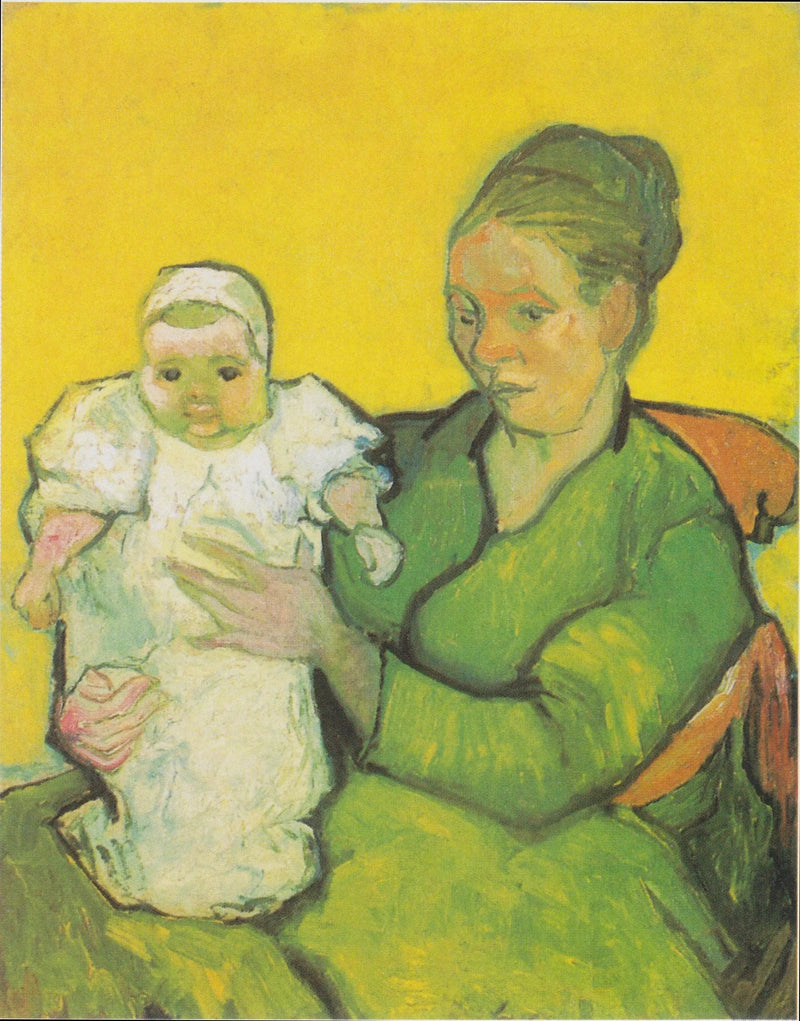 Madre Roulin con il suo bambino - Vincent van Gogh