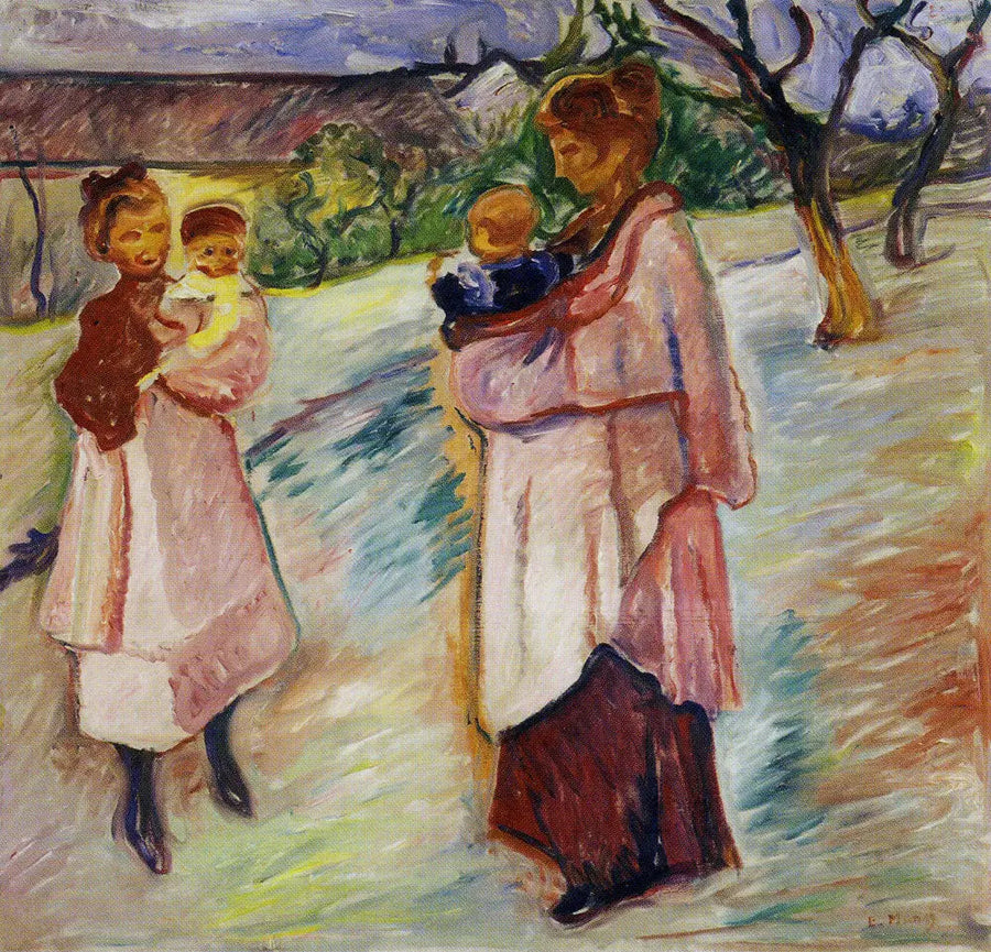 Madri con Bambini, Turingia - Edvard Munch