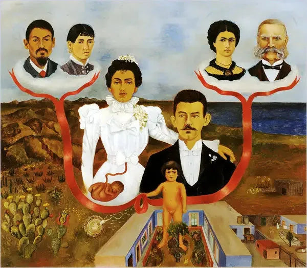 I miei nonni, i miei genitori e io - Frida Kahlo