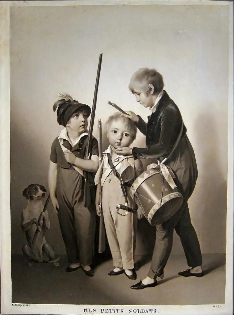 I miei piccoli soldati - Louis-Léopold Boilly