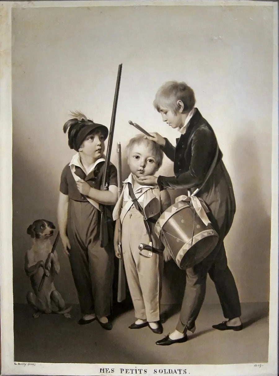 I miei piccoli soldati - Louis-Léopold Boilly