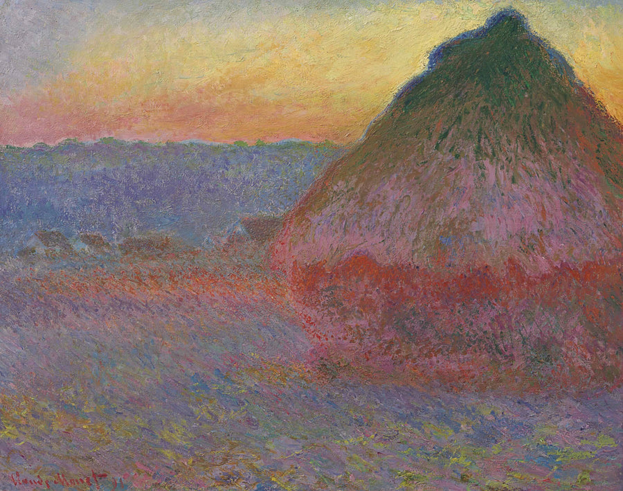 Mola, stampe rosa e blu W1290 - Claude Monet