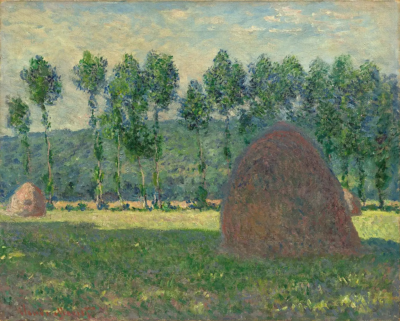 Meule près de Giverny - Claude Monet - Alpha Reproduction