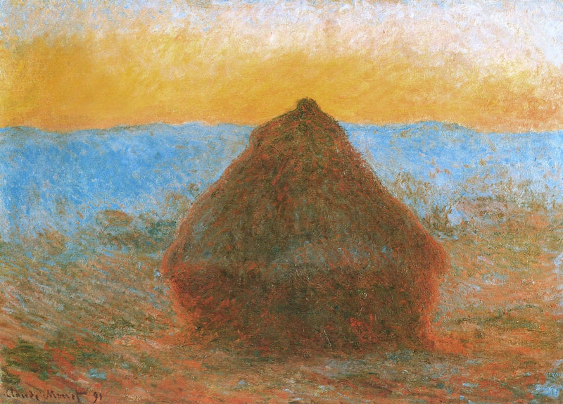Mola al tramonto W1285 - Claude Monet